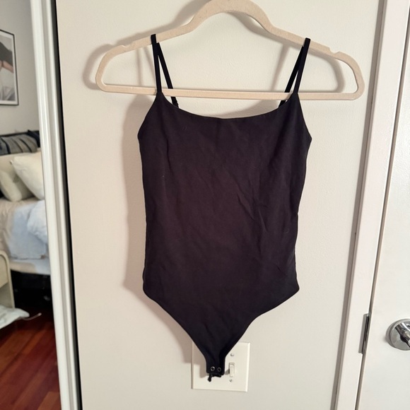 ABERCROMBIE SOFT AF BLACK BODYSUIT - Picture 1 of 4